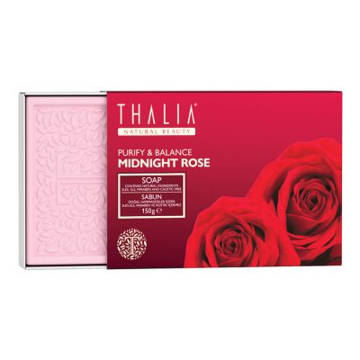 Thalia - Thalia Arındırıcı Midnight Rose (Gülsuyu) Özlü Doğal Katı Sabun – 75 gr x 2