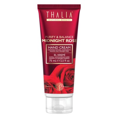 Thalia - Thalia Arındırıcı Midnight Rose (Gülsuyu) Özlü El Bakım Kremi 75 ml