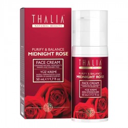 Thalia - Thalia Arındırıcı Midnight Rose (Gülsuyu) Özlü Yüz Bakım Kremi - 50 ml