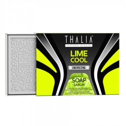 Thalia - Thalia Yağlanma Karşıtı Lime & Cool Energizing Doğal Katı Sabun - 75 gr x 2