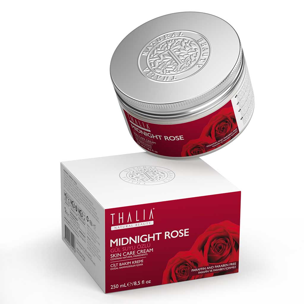 Thalia Arındırıcı Midnight Rose (Gülsuyu) Özlü Cilt Bakım Kremi - 250 ml