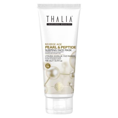 Thalia - Thalia Pearl & Peptide 40+ Yaşlanma Önlemeye Yardmcı Uykuda Güzellik Maskesi - 100 ml