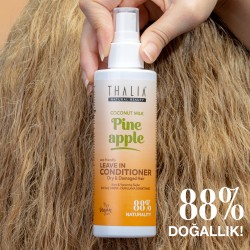 Thalia Ananas & Coconut Özlü Kuru & Yıpranmış Saçlara Özel Sıvı Saç Kremi 200ml - Thumbnail