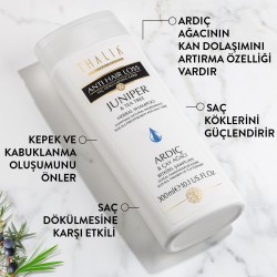 Thalia Kepek ve Kaşıntı Önlemeye Yardmcı Ardıç ve Çay Ağacı Yağlı Saç Bakım Şampuanı - 300 ml - Thumbnail