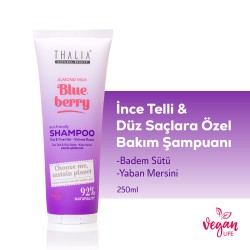 Thalia Badem Sütü & Yaban Mersini Özlü İnce Telli & Düz Saçlar için Bakım Şampuanı 250ml - Thumbnail