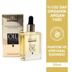 Thalia Besleyici ve Onarıcı % 100 Organik Argan Yağı - 50 ml Parfümsüz - Thumbnail