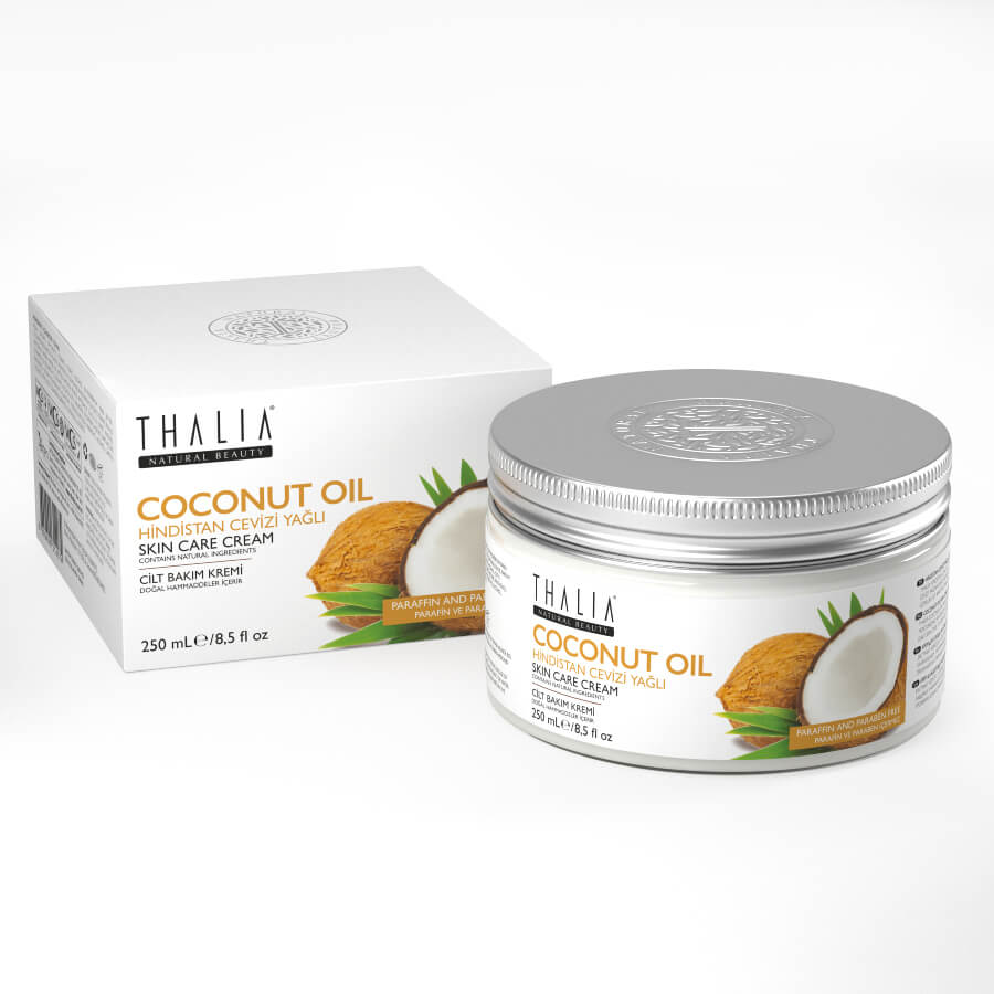 Thalia Besleyici & Onarıcı Etkili Coconut Oil Cilt Bakım Kremi - 250 ml