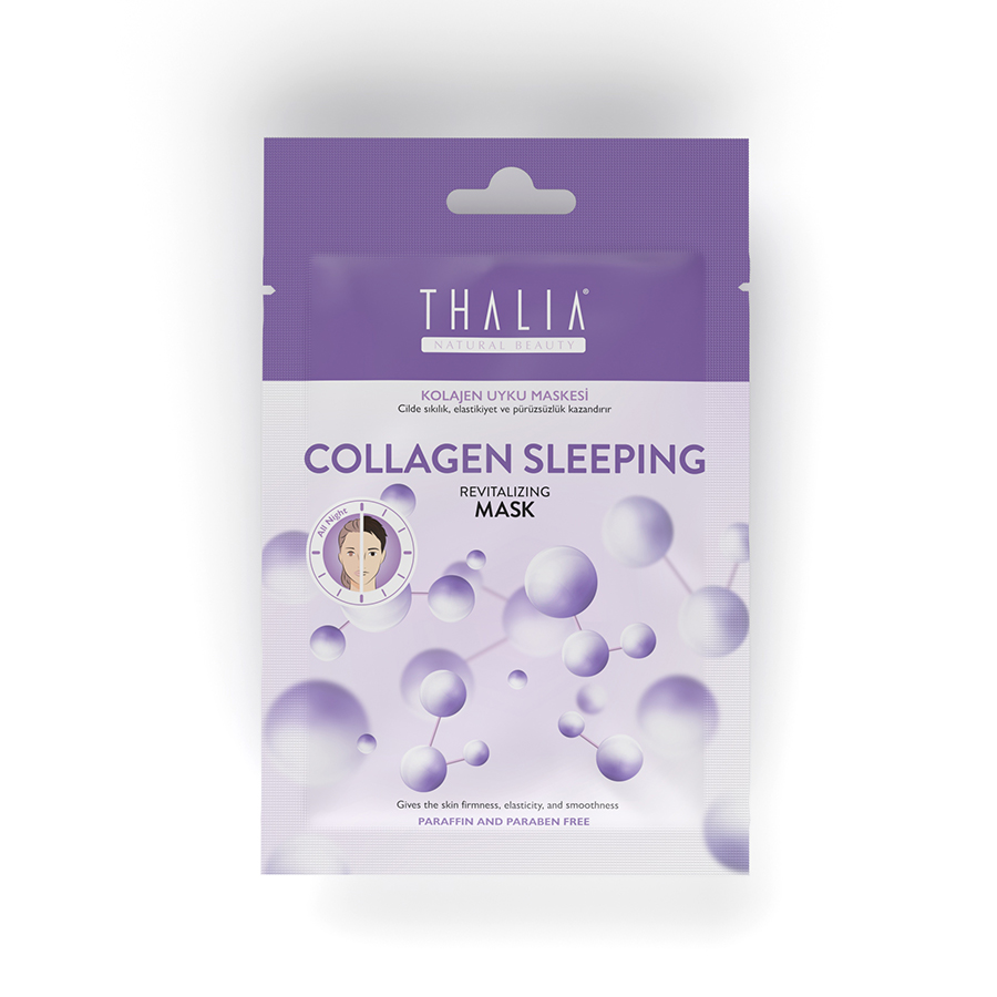 Thalia Dolgunlaştırıcı ve Sıkılaştırıcı Collagen Uyku Maskesi 15ml
