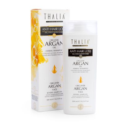 Thalia - Thalia Yoğun Nemlendiricili Organik Argan Yağlı Saç Bakım Şampuanı - 300 ml