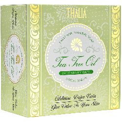 Thalia - Thalia Akne önlemeye yardmcı Çay Ağacı Yağlı Doğal Katı Sabun 150 gr