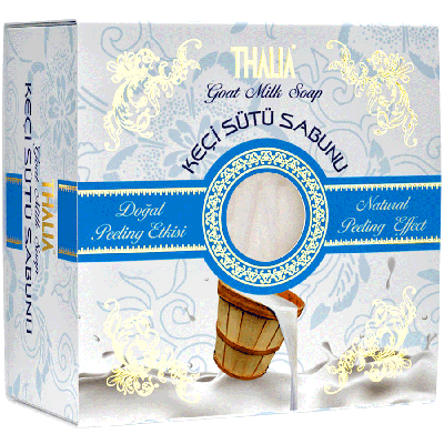 Thalia - Thalia Peeling Etkili Keçi Sütü Doğal Katı Sabun 150 gr