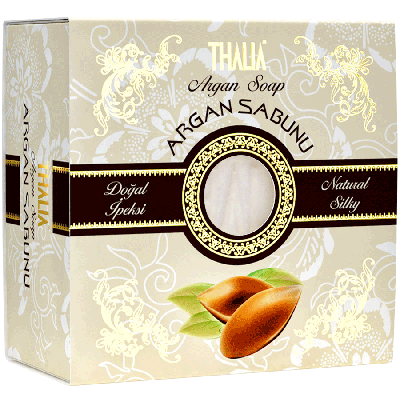 Thalia - Thalia Besleyici & Onarıcı Organik Argan Yağlı Doğal Katı Sabun - 150 gr