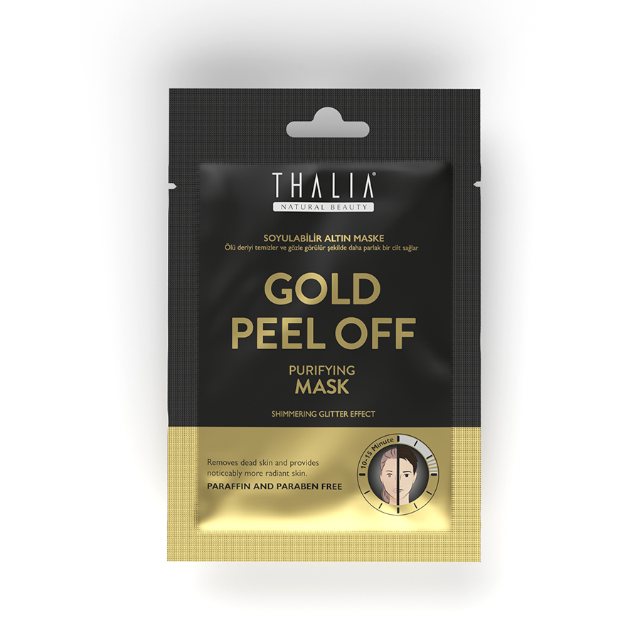 Thalia Işıltı Verici Soyulabilir Gold Peeling Yüz Maskesi 15ml