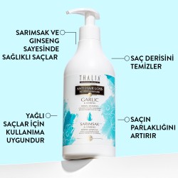 Thalia Güçlendirmeye Yardımcı Sarımsak ve Ginseng Özlü Saç Bakım Şampuanı - 500 ml - Thumbnail