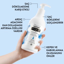 Thalia Kepek ve Kabuklanmayı Önlemeye Yardımcı Ardıç ve Çay Ağacı Yağlı Saç Bakım Şampuanı - 500 ml - Thumbnail