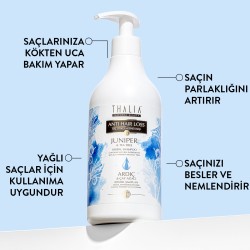Thalia Kepek ve Kabuklanmayı Önlemeye Yardımcı Ardıç ve Çay Ağacı Yağlı Saç Bakım Şampuanı - 500 ml - Thumbnail