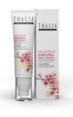 Thalia - Thalia Kırışıklık Önlemeye Yardımcı Sakura Özlü Yüz Bakım Kremi- 50 ml
