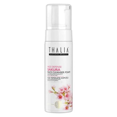 Thalia - Thalia Kırışıklık Önlemeye Yardımcı Sakura Özlü Yüz Temizleme Köpüğü - 150 ml