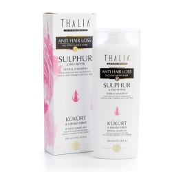 Thalia - Thalia Kepek Önlemeye Yardmcı Kükürt ve Kırmızı Biber Özlü Saç Bakım Şampuanı - 300 ml