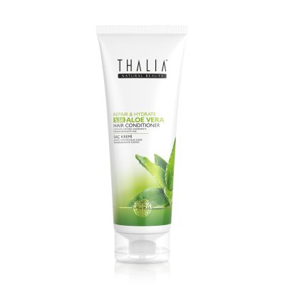 Thalia - Thalia Onarmaya Yardımcı %50 Aloe Vera Özlü Saç Bakım Kremi 250ml