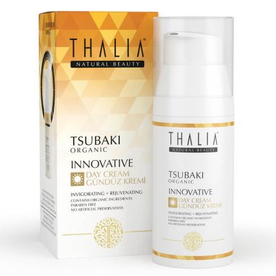 Thalia - Thalia Yaşlanma önlemeye yardmcı Organik Innovative Tsubaki Yağlı Gündüz Yüz Bakım Kremi