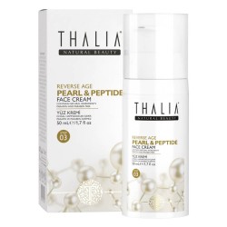 Thalia - Thalia Pearl & Peptide 40+ Yaşlanma önlemeye Yardmcı Yüz Bakım Kremi - 50 ml