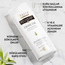 Thalia Koparak Dökülme Önlemeye Yardmcı Zeytinyağı Özlü Saç Bakım Şampuanı - 300 ml - Thumbnail