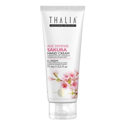 Thalia - Thalia Kırışıklık Önleyici Sakura Özlü El Bakım Kremi- 75 ml