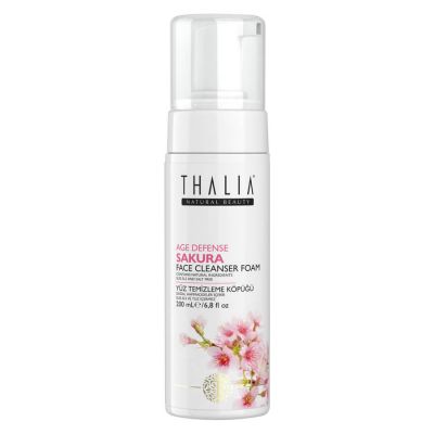 Thalia - Thalia Kırışıklık Önleyici Sakura Özlü Yüz Temizleme Köpüğü - 200 ml