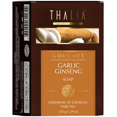 Thalia - Thalia Doğal Sarımsak ve Ginseng Özlü Sabun - 150 gr