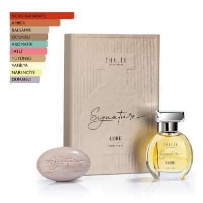 Thalia - Thalia Signature Core Eau De Parfüm Men 50ml & Sabun Seti