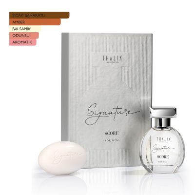 Thalia - Thalia Signature Score Eau De Parfüm Men 50ml & Sabun Seti